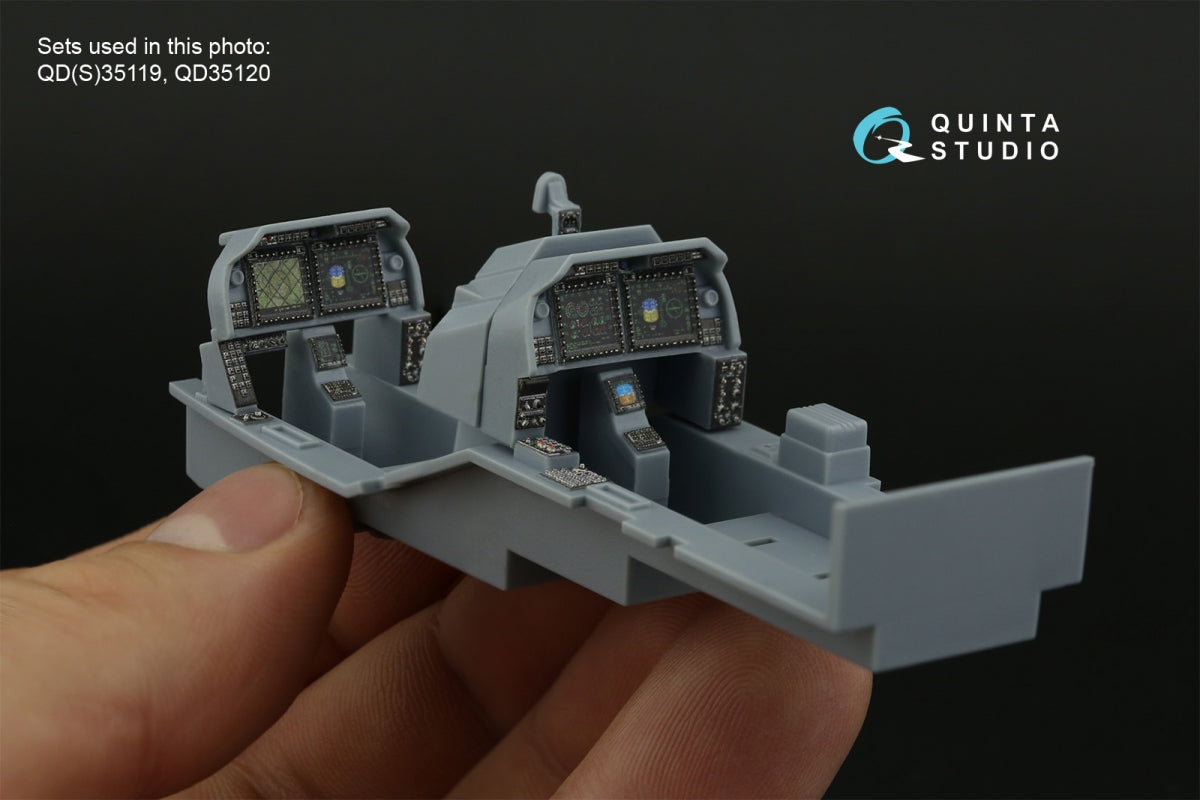 Quinta Studio QD35120 AH-1Z luminous displays for QD+35119/QDS-35119 sets (Academy) 1/35 – Bild 8