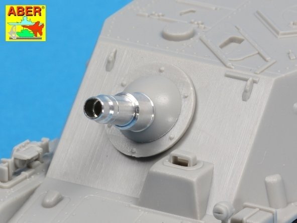 Aber 72L-44 Lufa 15cm StuH 43 do działa pancernrgo Stu.Pz. IV BRUMBAR – późna wersja / German 15cm StuH 43 Barrel for Stu.Pz. IV BRUMBAR – middle/late version 1/72 – immagine 9