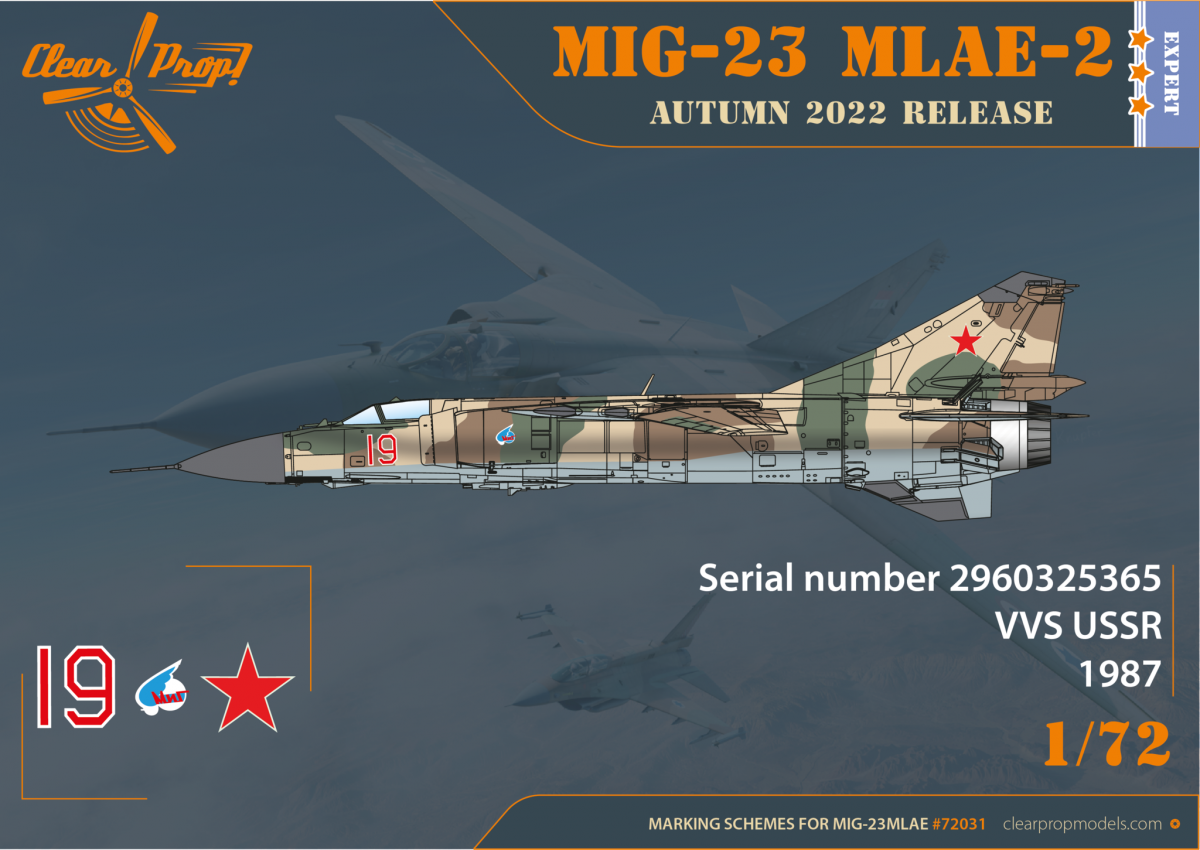 Propulseur transparent ! Kit expert MiG-23MLAE-2 Flogger-G CP72031 au 1/72  – image 9