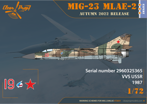 Propulseur transparent ! Kit expert MiG-23MLAE-2 Flogger-G CP72031 au 1/72  – image 9