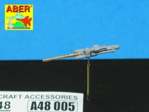 Aber A48 005 Set of 2 barrels for German 13mm aircraft machine guns MG 131 (early type) 1/48 – immagine 3
