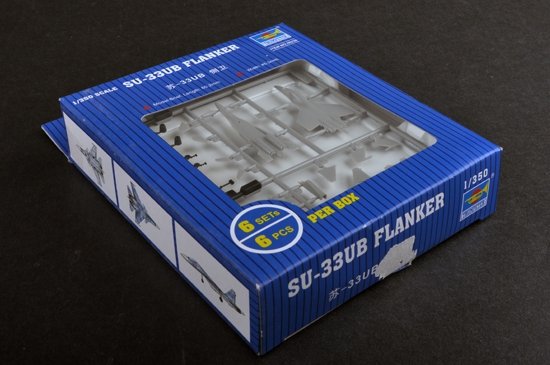 Trumpeter 06230 SU-33UB FLANKER (6pcs.) 1/350 – immagine 2