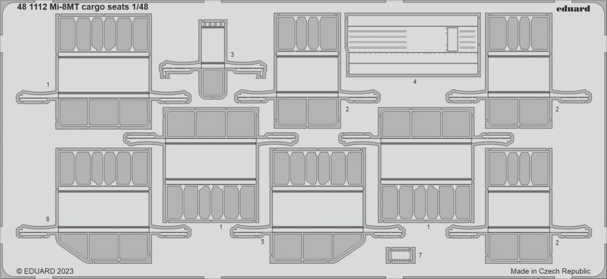 Eduard BIG49379 Mi-8MT CARGO INTERIOR TRUMPETER 1/48 – imagen 2