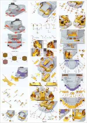 Pontos 35028F1 USS DDG-92 Momsen Flight IIa Detail Up Set 1/350 – zdjęcie 12