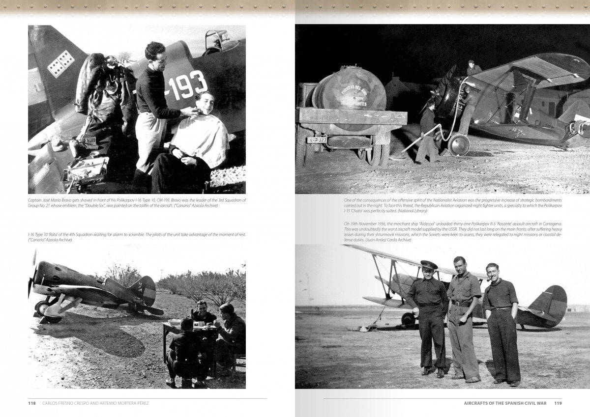 502 Abteilung ABT713 AIRCRAFT OF THE SPANISH CIVIL WAR 1936-1939 – zdjęcie 11