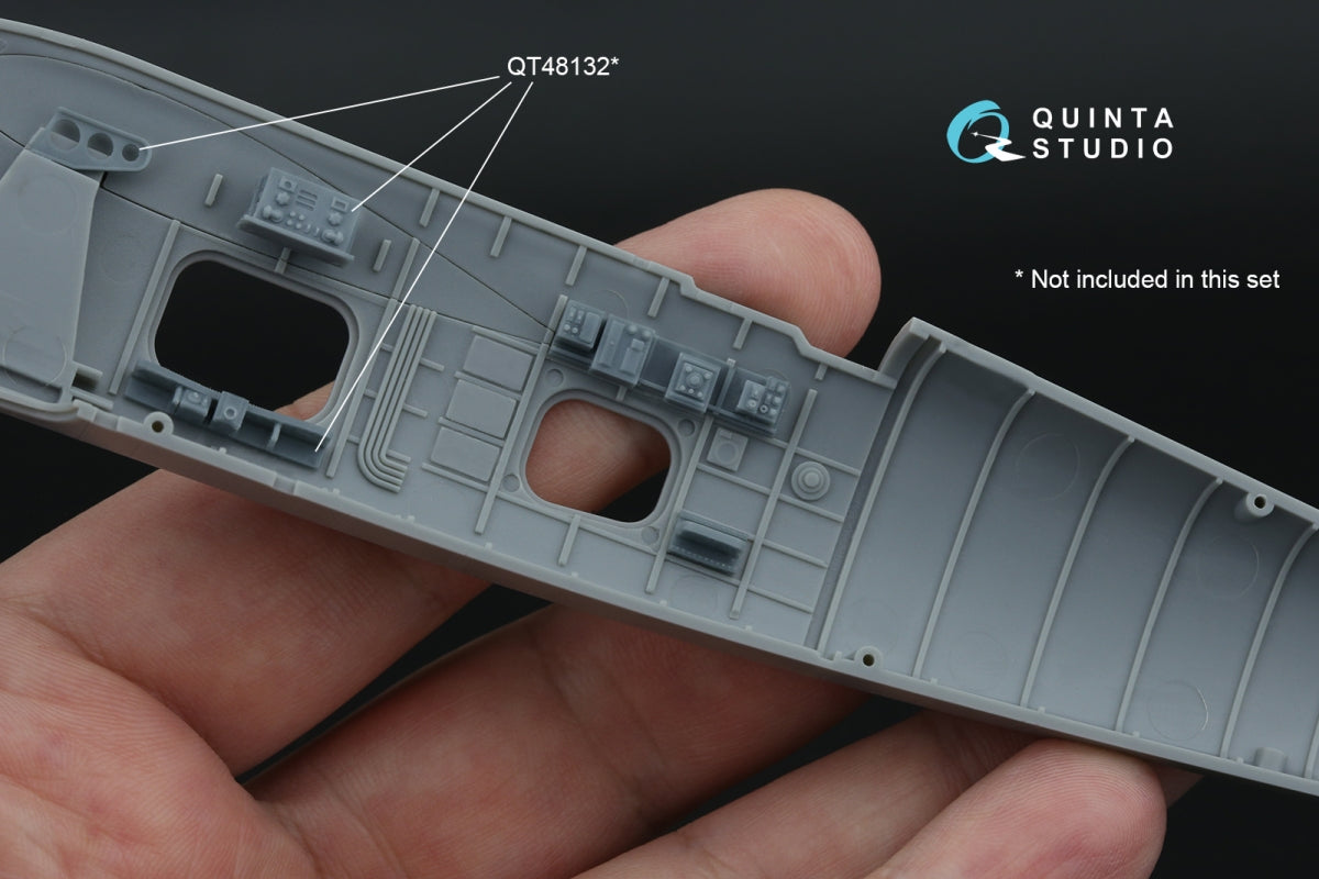 Quinta Studio QT48131 Fairey Barracuda Gunner Station (Trumpeter) 1/48