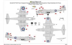 Airfix 09184 Gloster Meteor F8 Korean War 1/48 – Bild 5