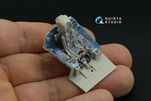 Quinta Studio QD48233 Su-27SM 3D-Printed &amp;amp; coloured Interior on decal paper (KittyHawk) 1/48 – Bild 6