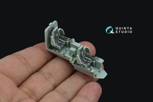 Quinta Studio QD+72152 AH-64D early 3D-Printed coloured Interior on decal paper (Academy)(with 3D-printed resin part) 1/72 – zdjęcie 11