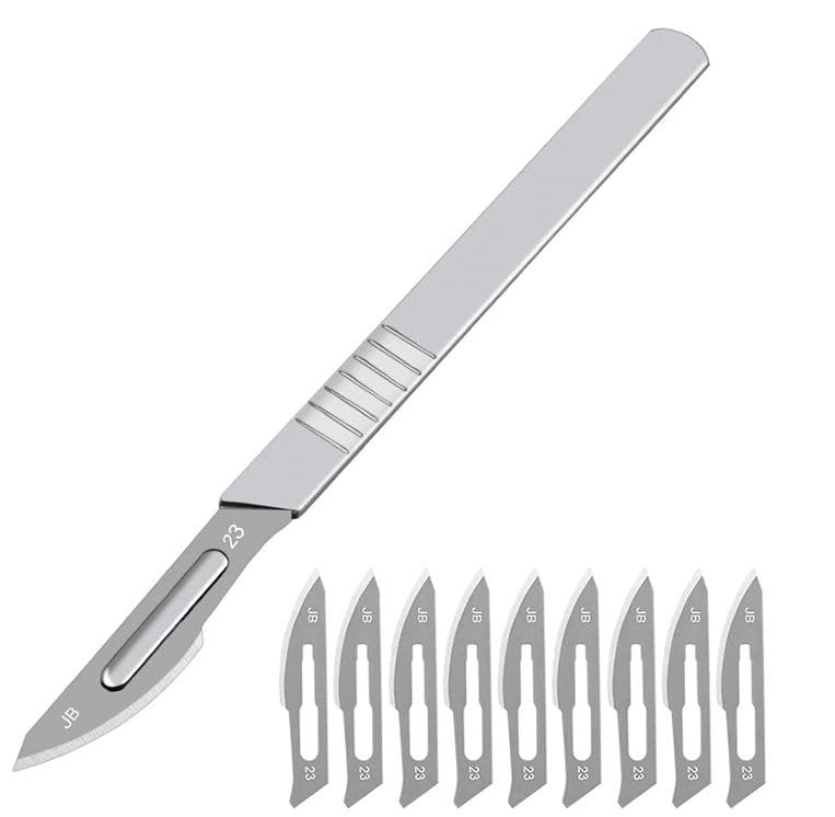 Couteau scalpel chirurgical Amazing Art 19786 (10 lames) – image 2