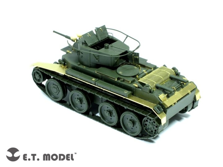Maquette ET E35-064 BT-7 soviétique de la Seconde Guerre mondiale (Mod. 1935) de base (pour TAMIYA 35309) (1/35)  – image 3