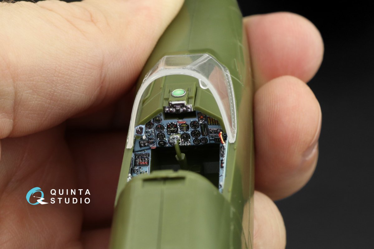 Quinta Studio QDS-48249 Su-25 3D-Printed &amp;amp; colored Interior on decal paper (Zvezda) 1/48 – Bild 5