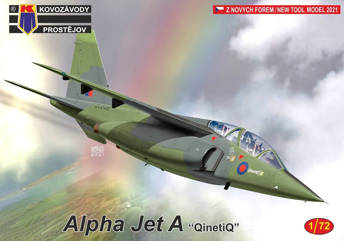Kovozavody Prostejov KPM0267 Alpha Jet A « QinetiQ » 1/72