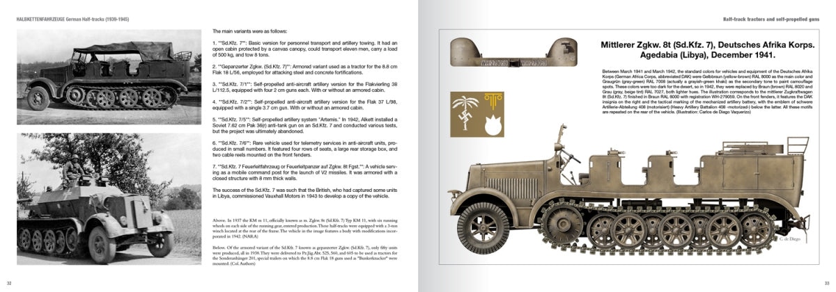 Abteilung 502 ABT758 HALBKETTENFAHRZEUGE – GERMAN HALF-TRACKS (1939-1945) – ENGLISH – imagen 2