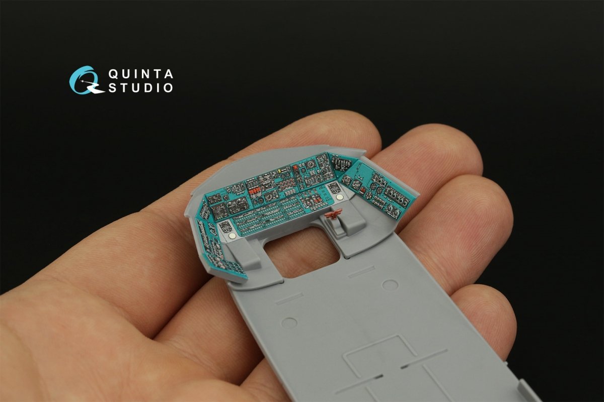 Quinta Studio QD48339 Mi-8MT 3D-Printed &amp;amp; coloured Interior on decal paper (Zvezda) 1/48 – immagine 8
