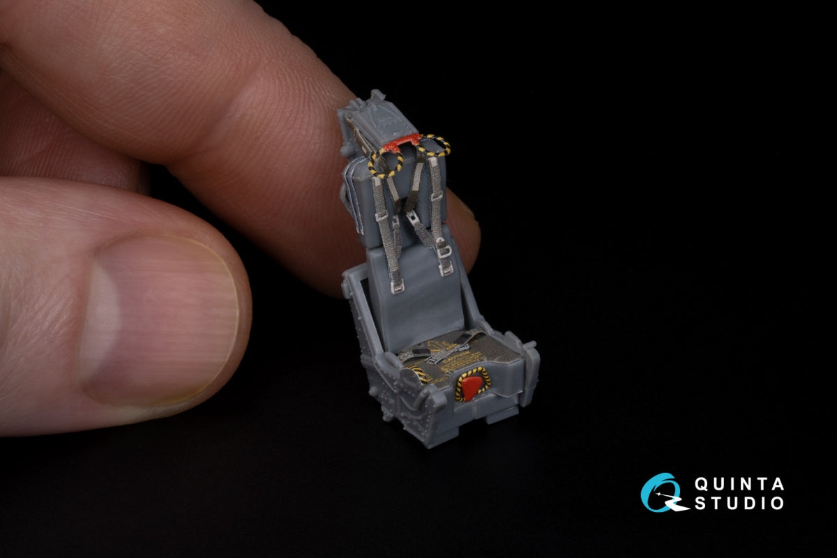 Quinta Studio QD+48448 F-4G early 3D-Printed &amp;amp; coloured Interior on decal paper (Zoukei Mura SWS) (with 3D-printed resin parts) 1/48 – immagine 11