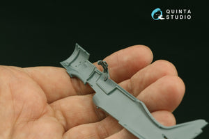 Quinta Studio QD72044 Fw 190A-5 3D-Printed &amp;amp; colored Interior on decal paper (Eduard) 1/72 – image 7
