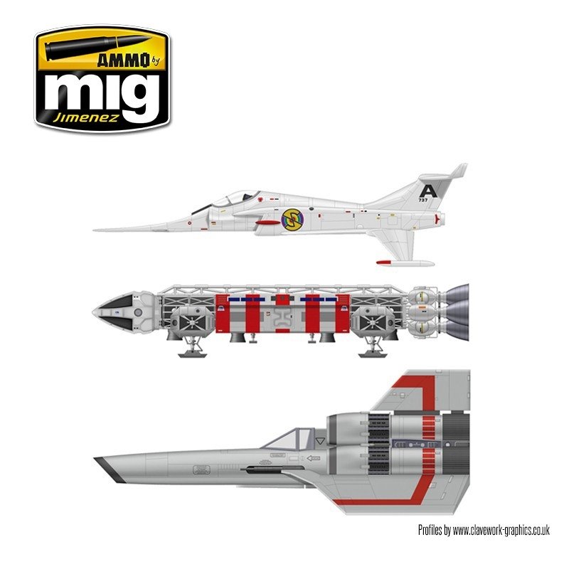 AMMO of Mig Jimenez 7130 STAR DEFENDERS SCI-FI COLORS 6x17ml – Bild 3