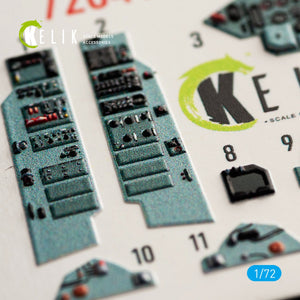 KELIK K72041 SU-27UB INTERIOR 3D DECALS FOR TRUMPETER KIT 1/72 – zdjęcie 2