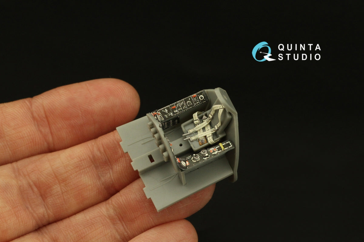 Quinta Studio QD48384 F8F-2 Bearcat 3D-Printed &amp;amp; coloured Interior on decal paper (Hobby Boss) 1/48 – Bild 10