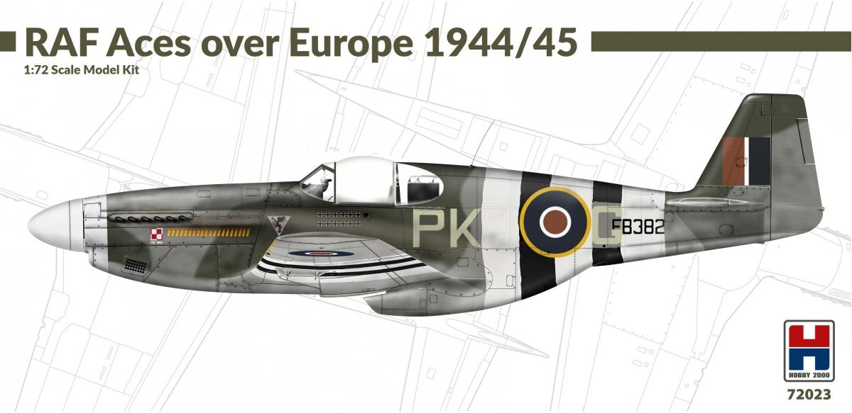 Hobby 2000 72023 Mustang III RAF Aces over Europe 1/72