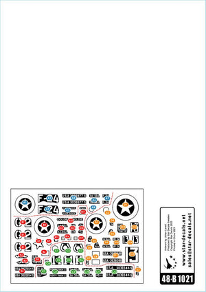 Star Decals 48-B1021 US M4A1 Sherman. D-Day and France in 1944. 1/48 – imagen 3