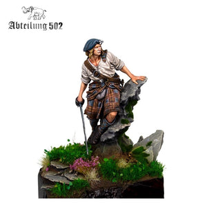502 Abteilung ABT1022 HIGHLANDER BATTLE OF CULLODEN 54MM RESIN. – Bild 3