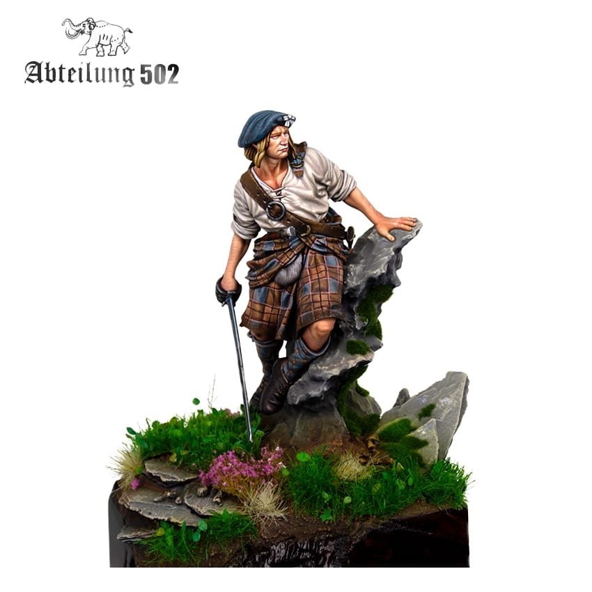 502 Abteilung ABT1022 HIGHLANDER BATTLE OF CULLODEN 54MM RESIN. – Bild 3