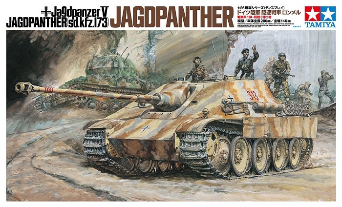 Tamiya 30607 Chasseur de chars allemand Jagdpanther (1/25)