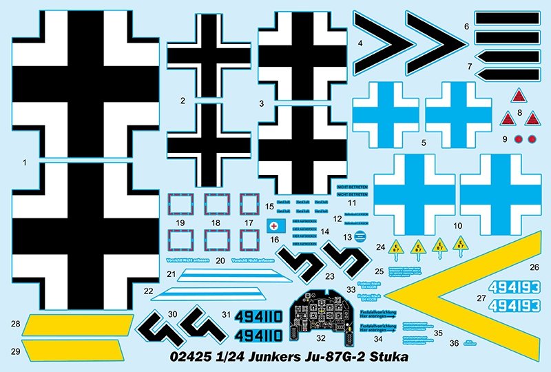 Trumpeter 02425 Junkers Ju-87G-2 Stuka 1/24 – image 3
