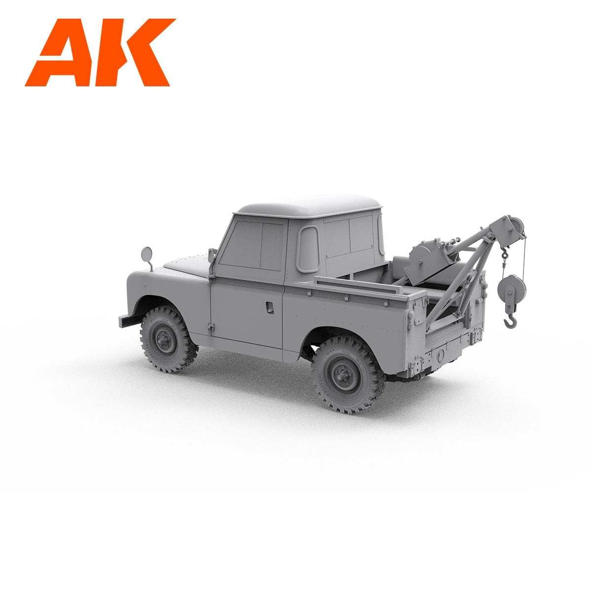 AK Interactive AK35014 LAND ROVER 88 SERIES IIA CRANE-TOW TRUCK 1/35 – immagine 6