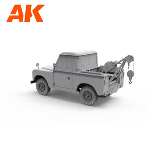 AK Interactive AK35014 LAND ROVER 88 SERIES IIA CRANE-TOW TRUCK 1/35 – immagine 6