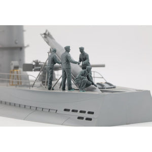 Border Model BR-003 German Submarines &amp;amp; Commanders (Loading) resin figures 5 Pcs. 1/35 – image 5