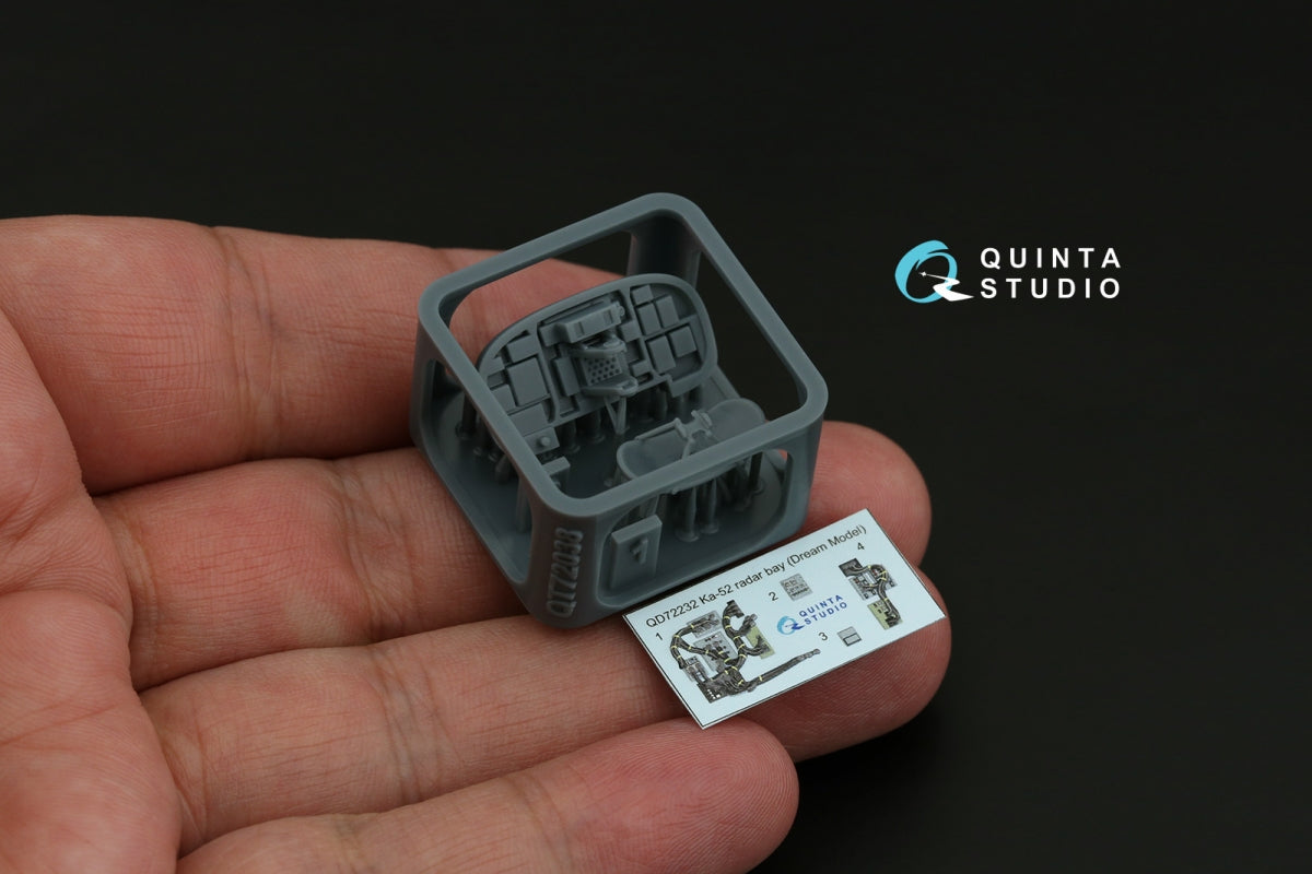 Quinta Studio QD+72232 Ka-52 radar bay (Dream Model/Quinta) 1/72