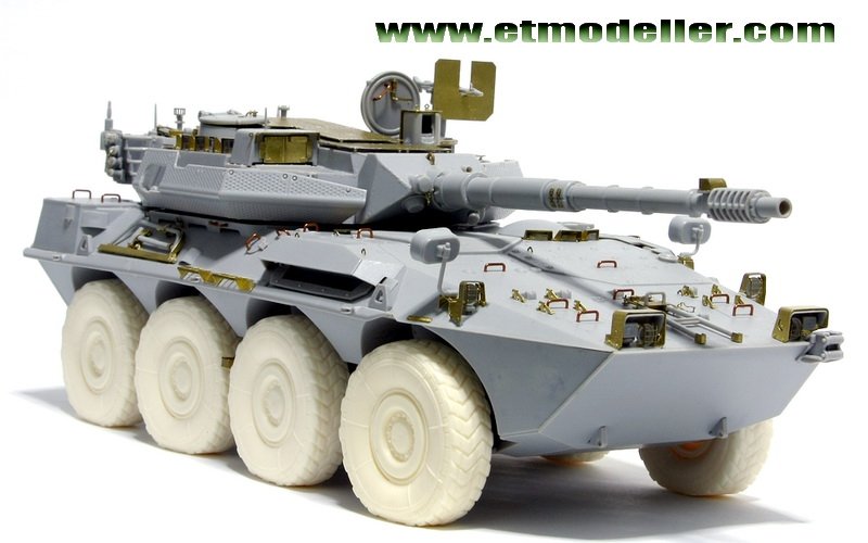 E.T. Model E35-006 Modern Italian B1 Centauro Tank Destroyer (For TRUMPETER 00386) 1/35 – immagine 6