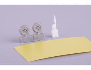 Eduard 672146 Spitfire Mk. VIII wheels - 4 spoke w/ smooth tire EDUARD 1/72 – imagen 5
