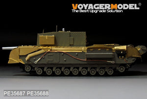 Maquette Voyager PE35688, canon Churchill britannique de 3 pouces (76 mm) de la Seconde Guerre mondiale, 20 ailes de canon CWT pour AF35253, échelle 1/35 – image 3
