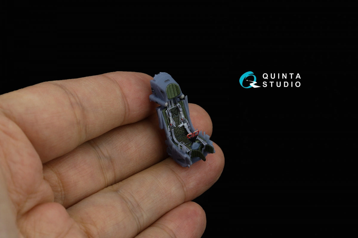 Quinta Studio QR+48062 K-36DM Series2 (late) ejection seat (for MiG-29, MiG-31, Su-27, Su-33, Su-34 aircraft since 2008) (All kits) 1/48 – Bild 8