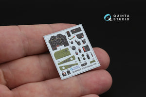 Quinta Studio QD48462 P-51D/K 3D-Printed coloured Interior on decal paper (Meng) 1/48 – imagen 4