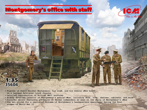 ICM 35604 Montgomery’s office with staff 1/35