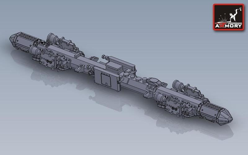 Armory Models ACA7268c OFAB-100-120 100kg high-explosive bombs + MZBD-U4T bomb racks (8 bombs + 2 racks) 1/72 – Bild 6