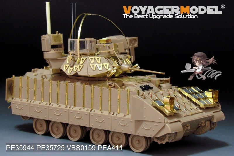 Voyager Model PE35944 Modern US Army M3A3 BRADLEY CFV Basic For KINETIC K61014/ OROCHI IM001 IM002 1/35 – immagine 7