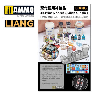 Liang 0410 3D-print Model Civilian Supplies 1/35 – image 3