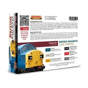 Lifecolor XS12 Acrylic color Set British Railways Set 3 6x22ml – immagine 2