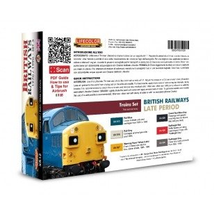 Lifecolor XS12 Acrylic color Set British Railways Set 3 6x22ml – immagine 2
