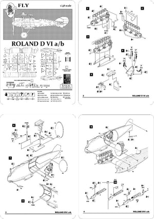 Fly 48005 Roland D VI a/b 1/48 – zdjęcie 6