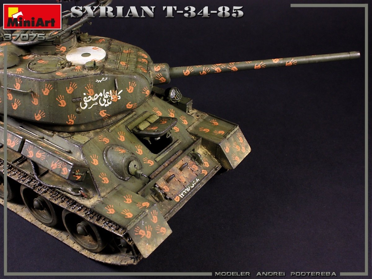 MiniArt 37075 SYRIAN T-34/85 1/35 – immagine 16