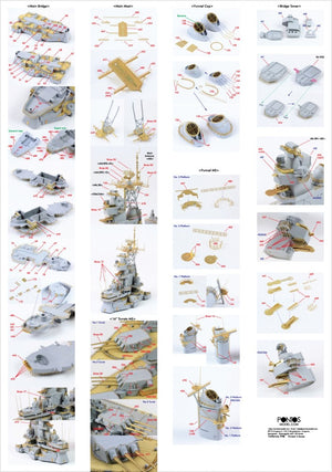 Pontos 35009F1 USS BB-63 Missouri 1991 Detail Up Set 1/350 – Bild 4