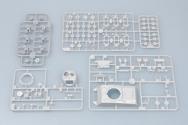 Trumpeter 07224 M4A3 TANK 1/72 – image 4