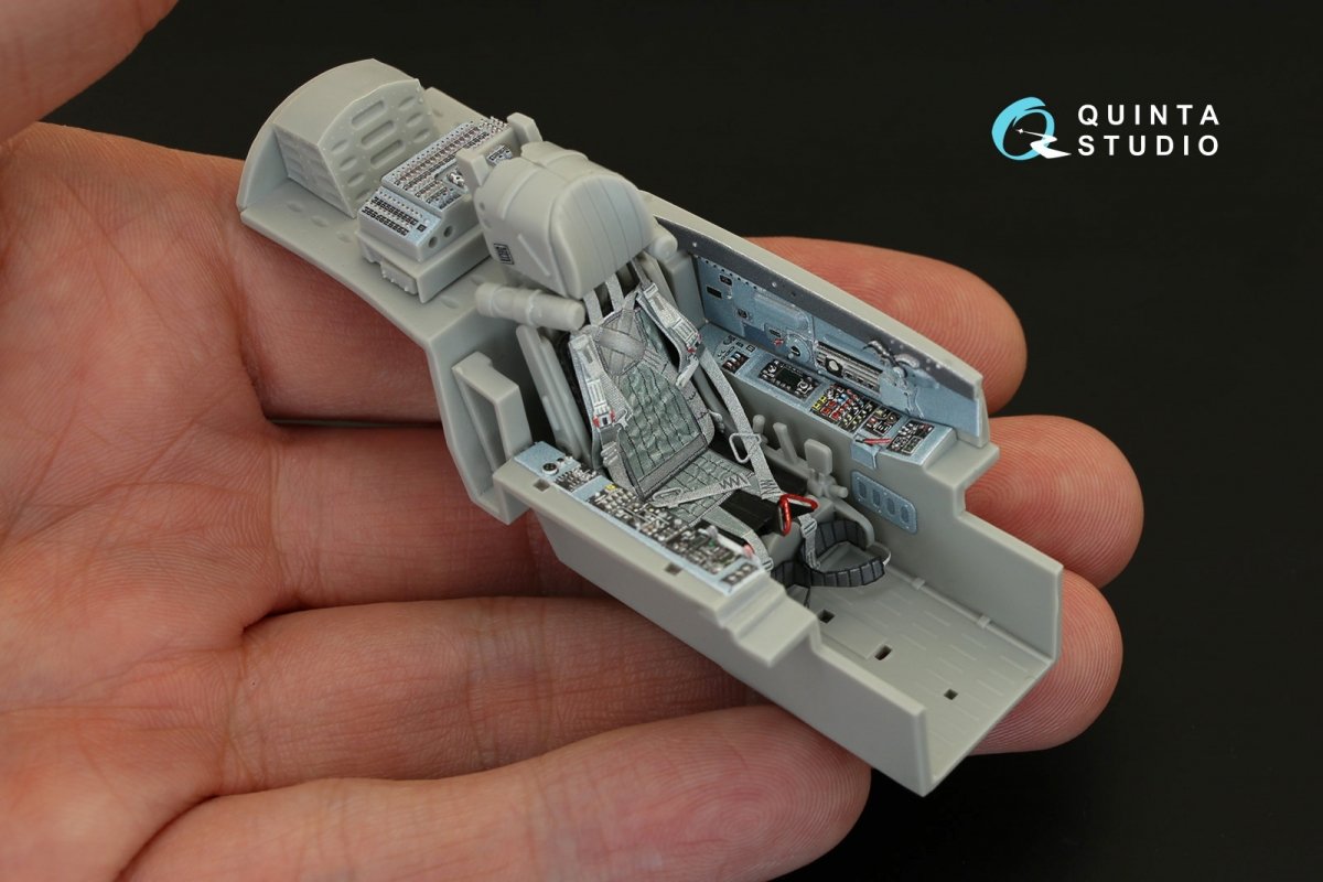 Quinta Studio QD32022 MiG-29SMT 3D-Printed &amp;amp; coloured Interior on decal paper (for Trumpeter kit) 1/32 – Bild 8
